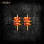 153. Teriyaki Sticks Asparges i Bacon 2 stk