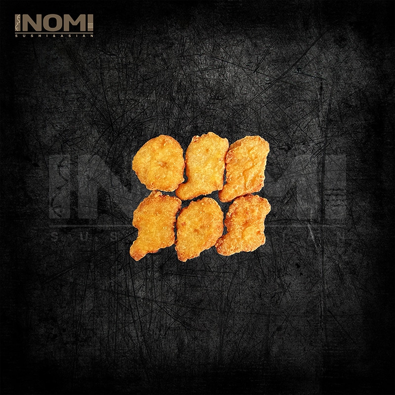 a108 A108. Kyllingenuggets 6 stk - Billede 1